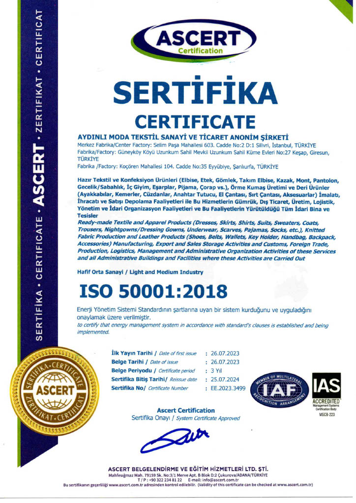 ISO 50001 ASCERT-2023